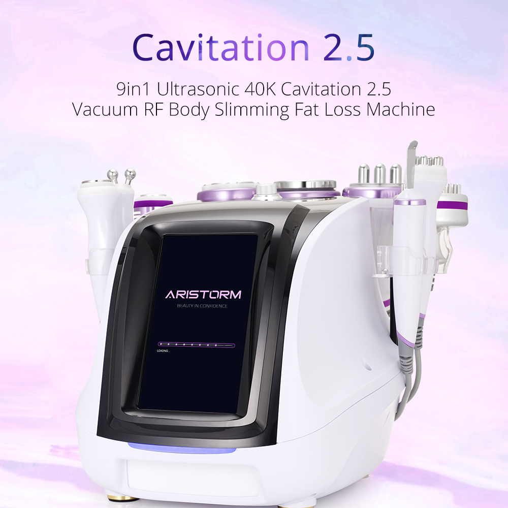 9 In 1 Cavitation Ultrasound Body Sculpting Face Care Device