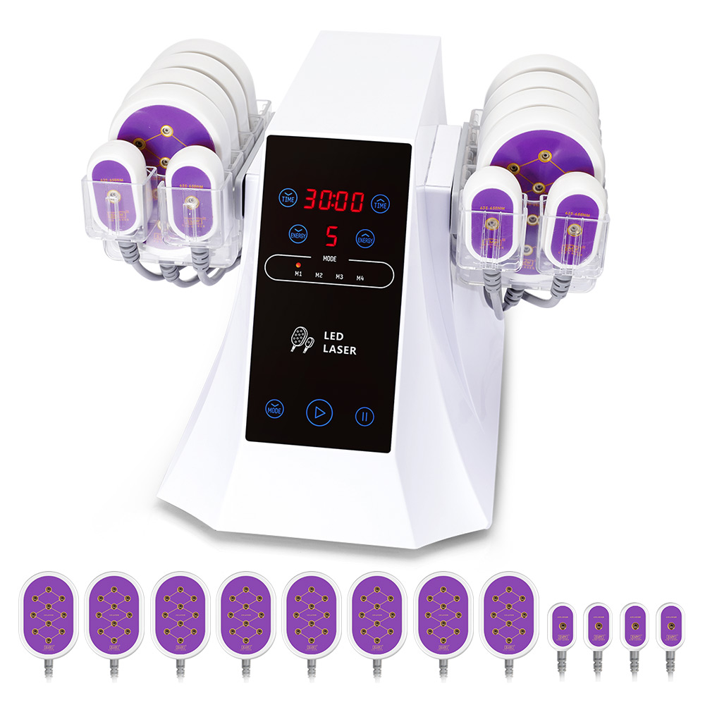 12 Pads Laser Lipo Body Contouring Machine