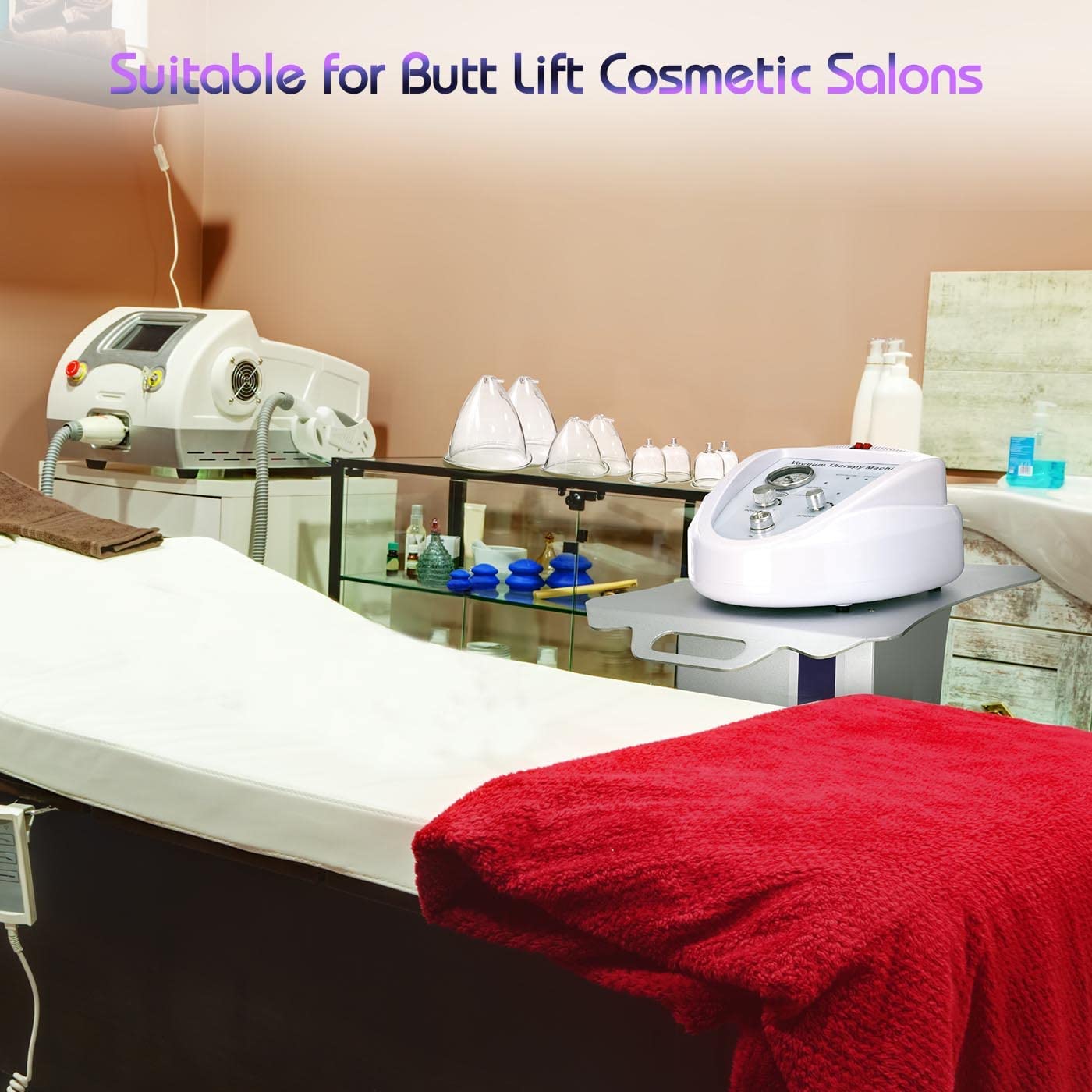 Vacuum Therapy Machine for Buttocks Lifting Breast Enlargement