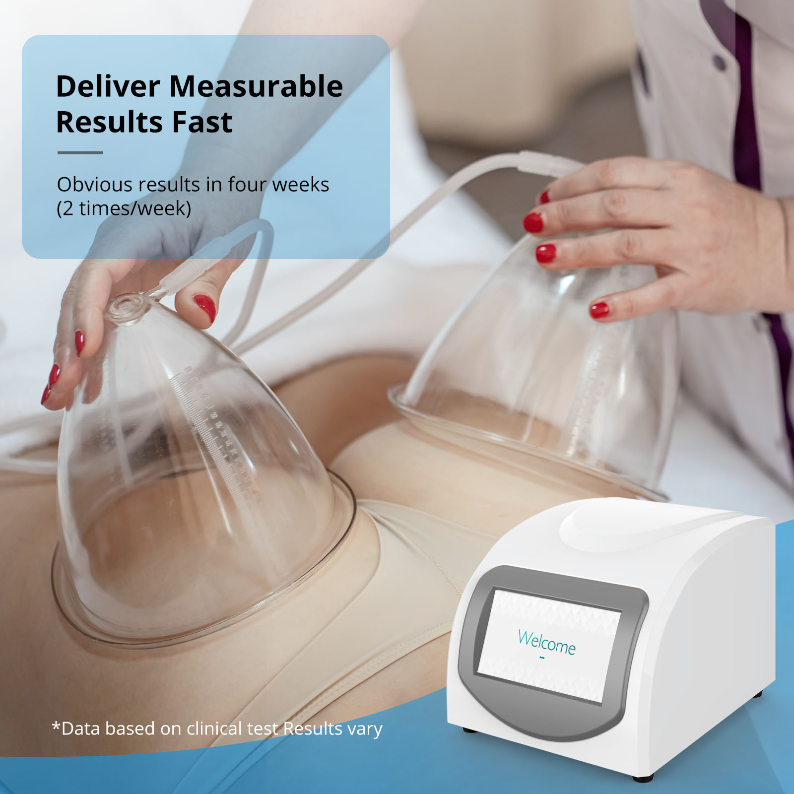 Advanced Vacuum Therapy Machine Butt Lifting Device Spa Use