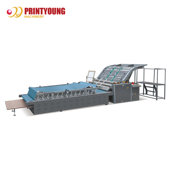 PRY-1100B Semi-automatique Haute Efficacité Multi-couches Boîte en carton ondulé Flûte Machine à papier à plastifier