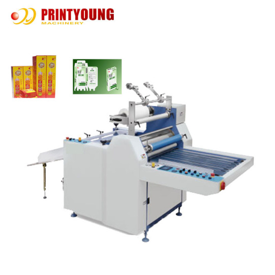 SFML-920A rouleau semi-automatique chaud Bopp film plastique thermique à grande vitesse machine à plastifier pour papier carton cils hambourg boîte