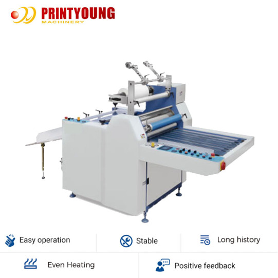 SFML-720A chaud Semi-automatique Bopp roll film plastique thermique à grande vitesse Machine à plastifier pour papier/livres magazine carte postale boîte à cils.