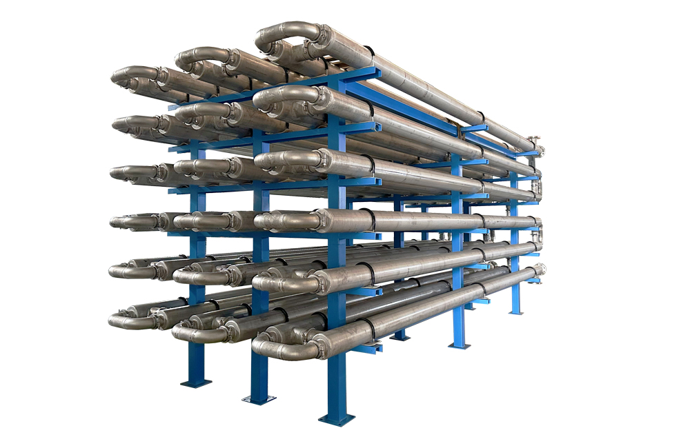 Tube-in-tube heat exchanger Tube-in-tube heat exchanger