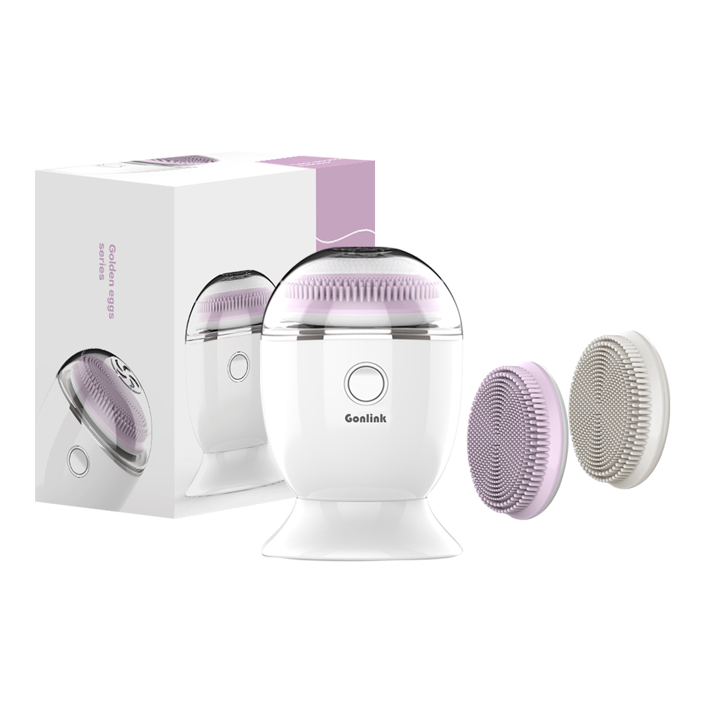 Beauty And Personal Skin Care 3 in 1 Sonic Silicone Facial Cleansing Brush