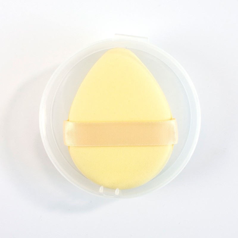 Colorful Sticky Edge Air Cushion Puff Water Drop Shape