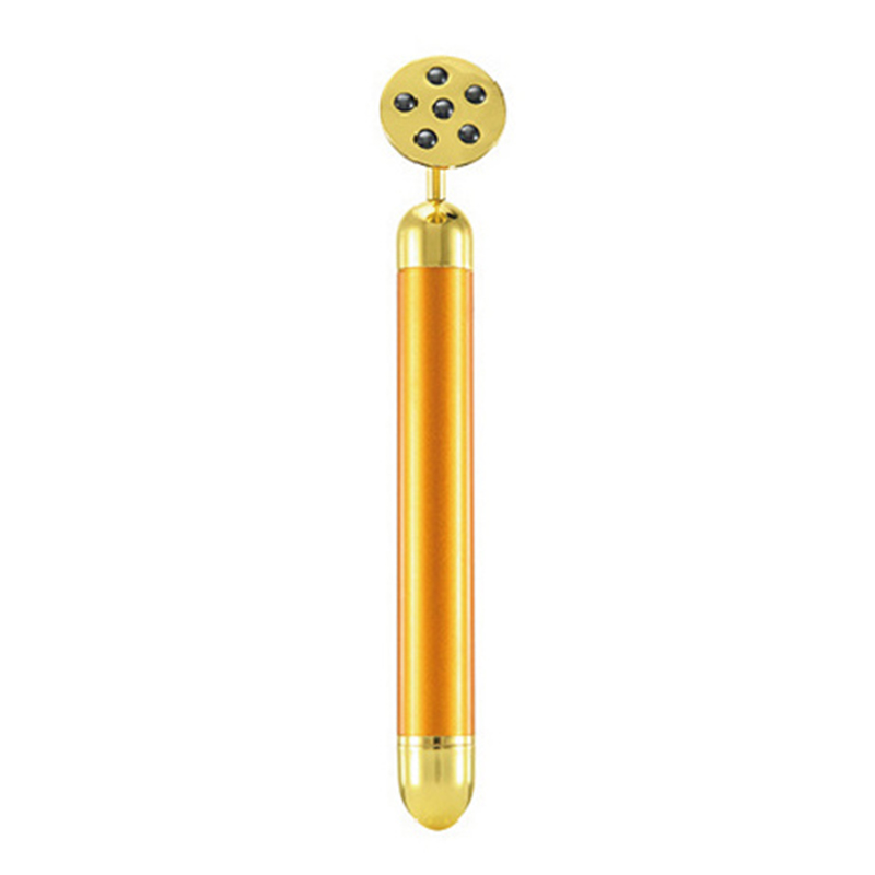 24K Beauty Bar V Face Artifact Jade Roller Facial SPA Massage Shaping Stick