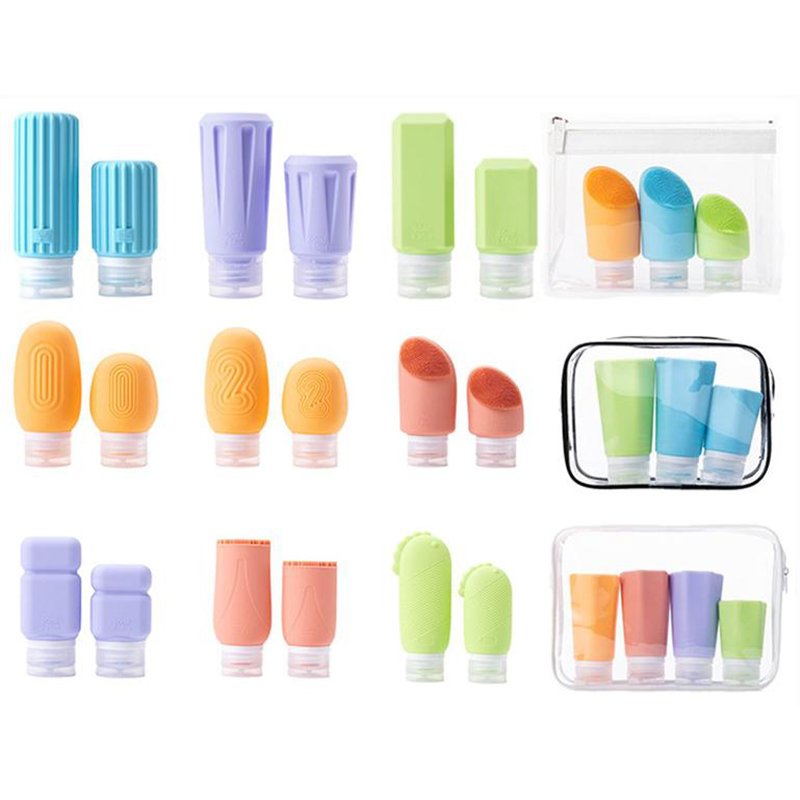 Travel Kit Silicone Bottles