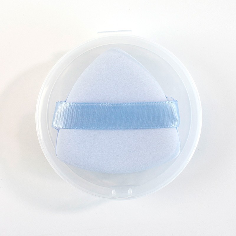 Colorful Sticky Edge Air Cushion Puff Triangle Shape