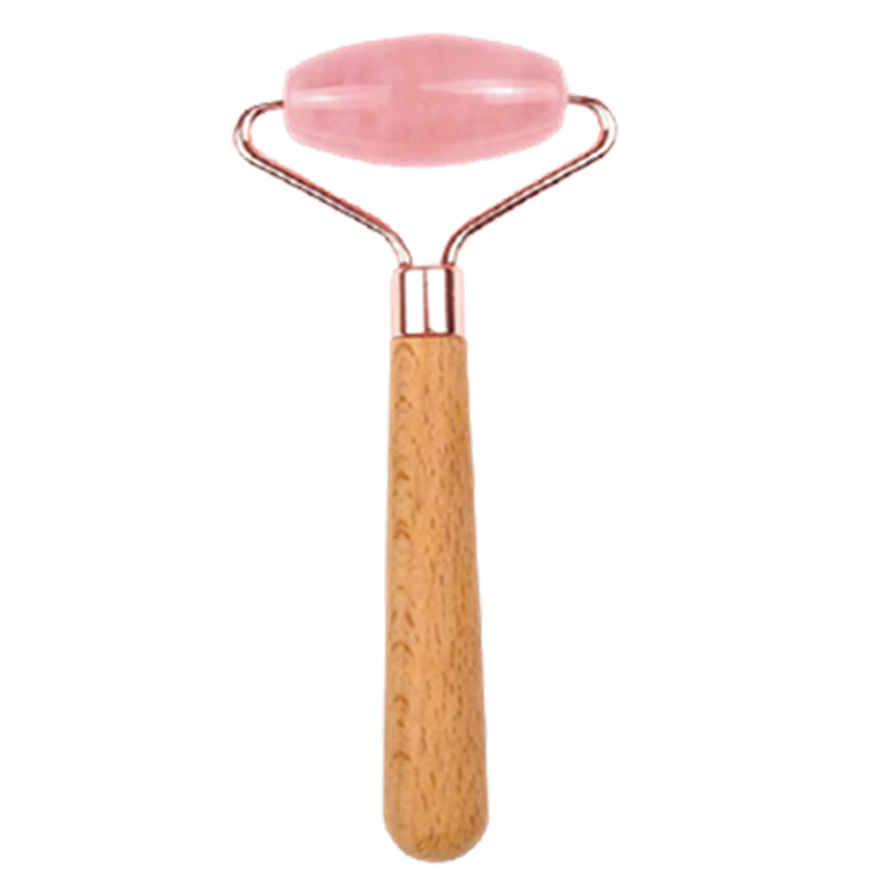 Rose Quartz Stone Facial Massage Roller Manufacturer Company Oem Delm Suzhou Beauty Tools 1825