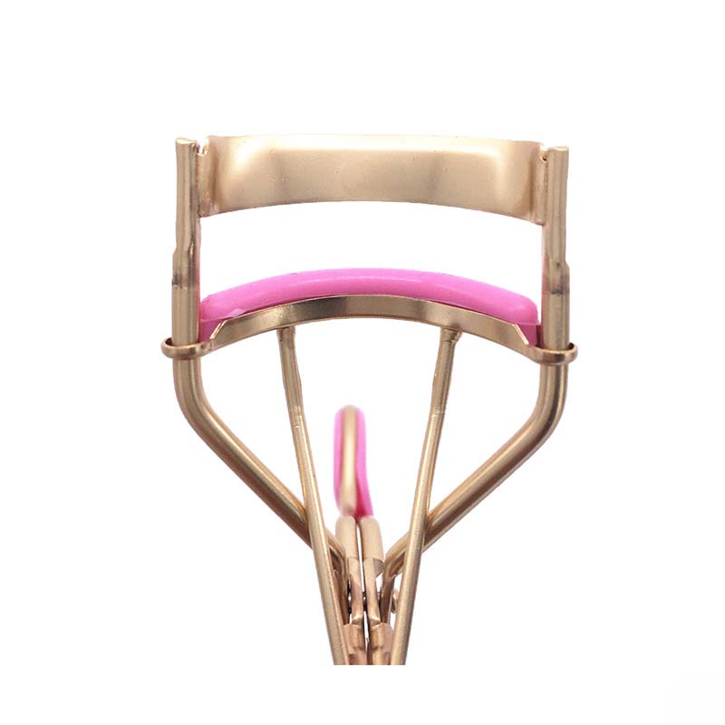 Colorful Handle Metal Eyelash Curler With Customizable Colors