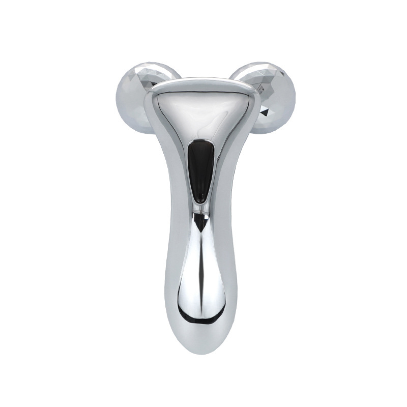 3D Metal Face Massage Roller Tool