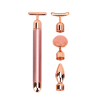 4-in-1 Rose Face Massager Roller Golden Face Roller, Arm Eye Nose Massage for Face Facial Massager Skin Care Tools