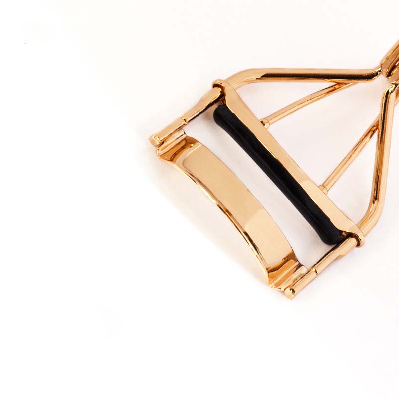 Gold Eyelash Curler Metal Curling Eyelash Curler With Customizable Logo