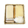 Bath Set Loofah Skincare Kit Brush Cleaner Tool Spa Gift Box
