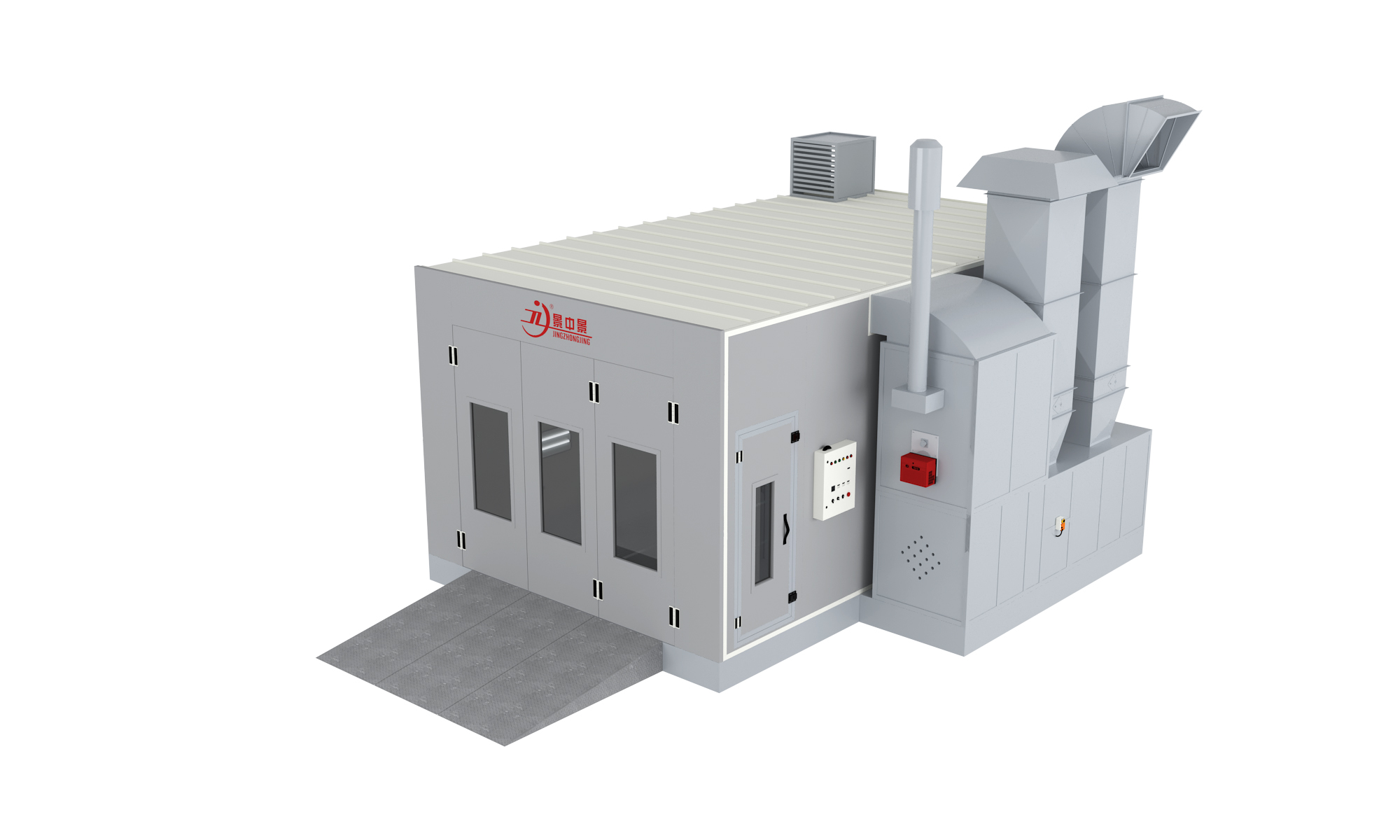 Paint Spraying Cabin Spray Booth with Diesel Oil or Electricity (JZJ-8000)