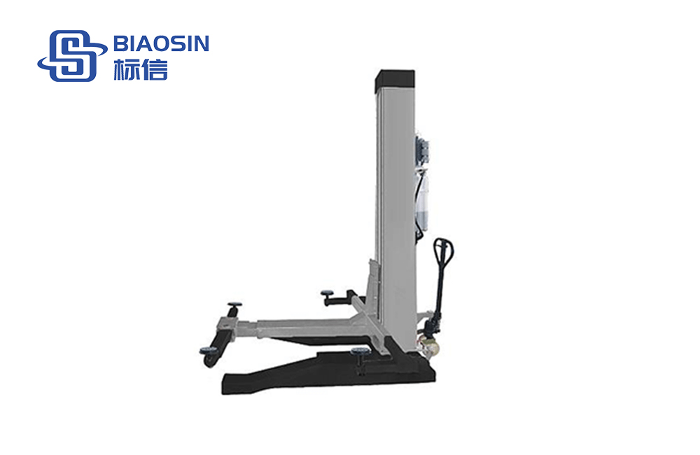Movable Single Post Car Lift, 2.7 Tons