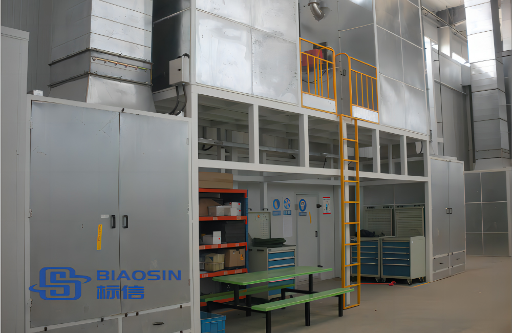 Hot Sale Car Paint Booth Train Paint Booth Industrial Dust Remove Equipments