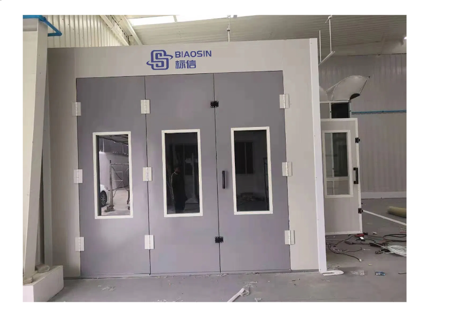 European Standard Auto Repair Equipment Spray Booth Truck Painting Room Bus Paint Booth