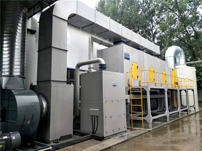 Catalytic combustion waste gas treatment equipment