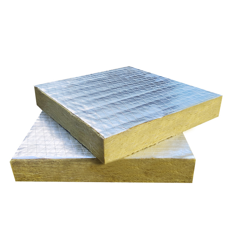 Machine-made rock wool board