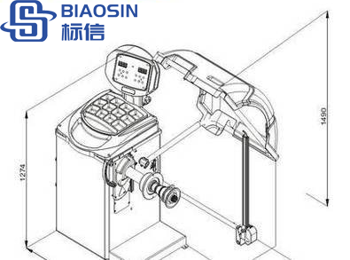 High quality wheel balancing machine