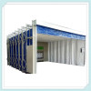 Factory retractable paint booth-JZJ