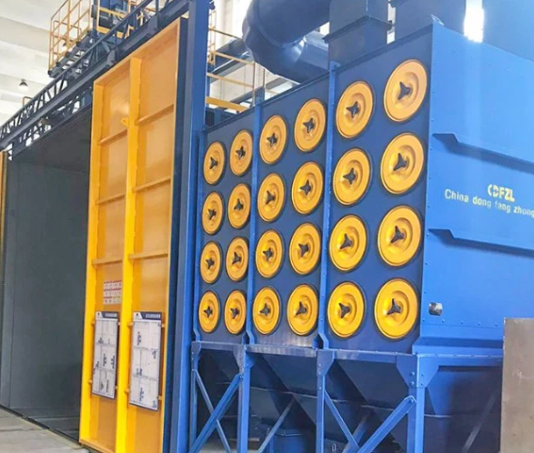 Sand Blasting Room Sandblasting Booths for Blast Cleaning Large Stee Structure