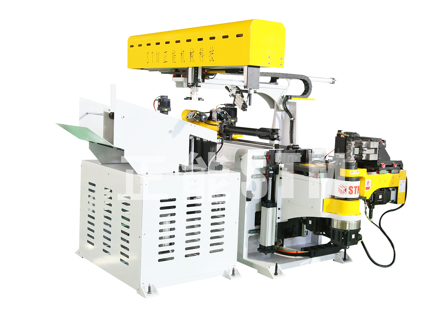 CNC30-9A-LR All-Electric Pipe Bending Machine With Automatic Loading And Unloading Bin