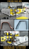 CNC80-9AE-MS Tube Bending Machine: One-Shot Forming for High-Precision Complex Tubes