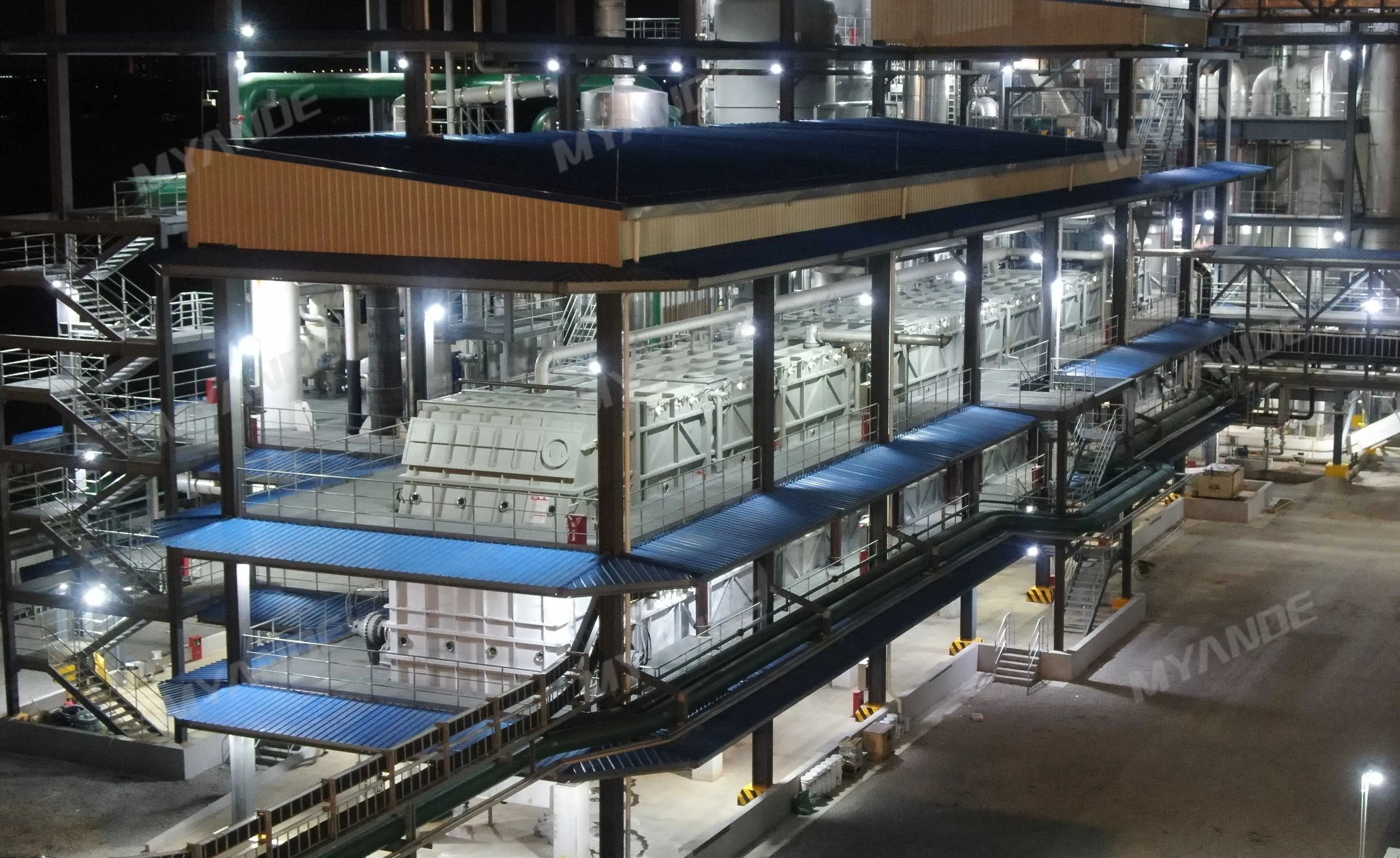 edible oil extraction plant supplied by Myande