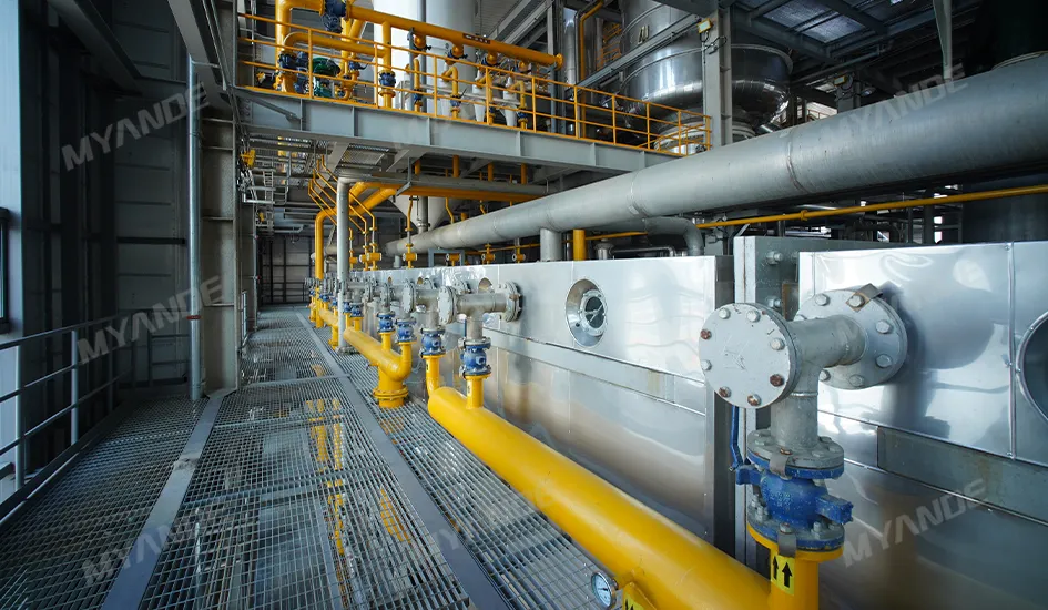 extraction plant supplied by Myande