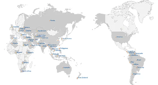 Mapa de rendimiento global de Myande