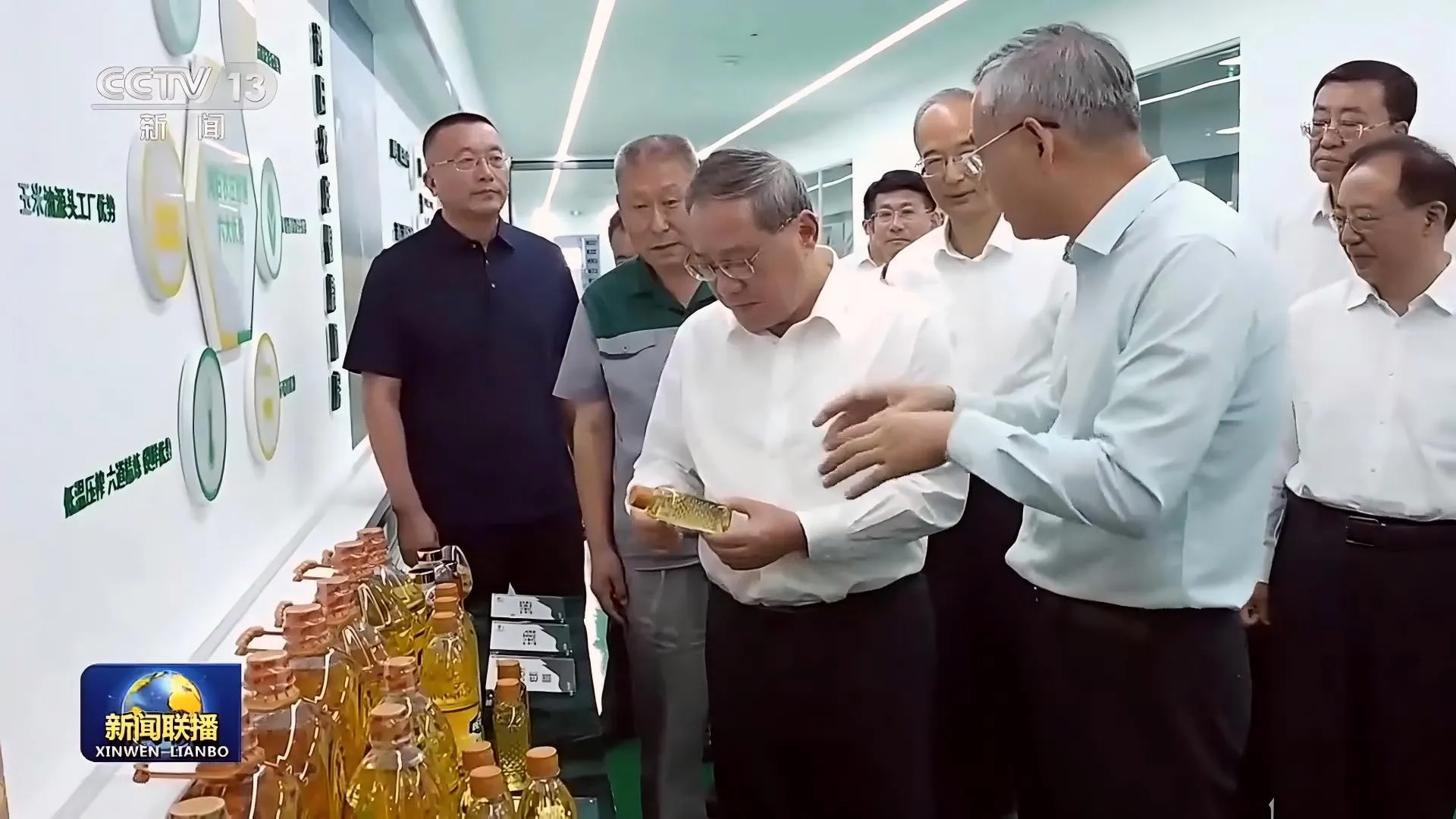 El Primer Ministro de China, Li Qiang, visita la mayor instalación de refinación de aceite de maíz del mundo suministrada por Myande Group en Jilin