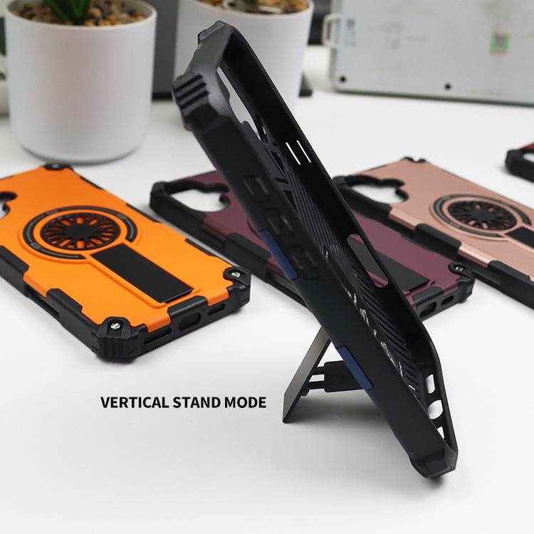 Four-corner curved gradient mobile phone case