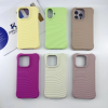 Top Selling Ripple Texture Magnetic Liquid Silicone Phone Cases for iPhone 13 14 15 16 Wholesale Offered in Multiple Colors