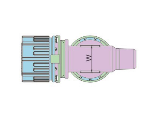 External thread side tee