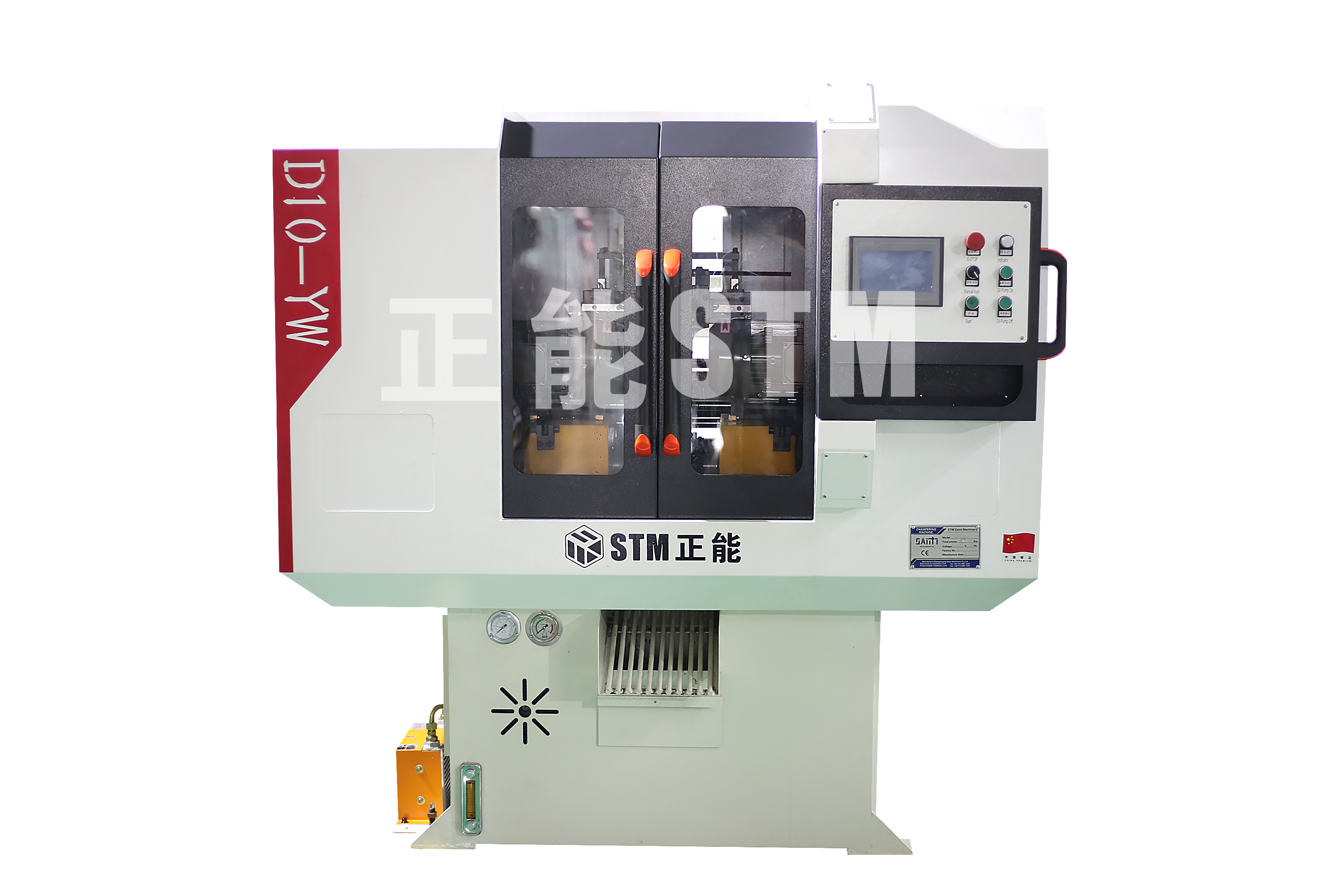SDC-120HS 精密型双头倒角机带罩壳