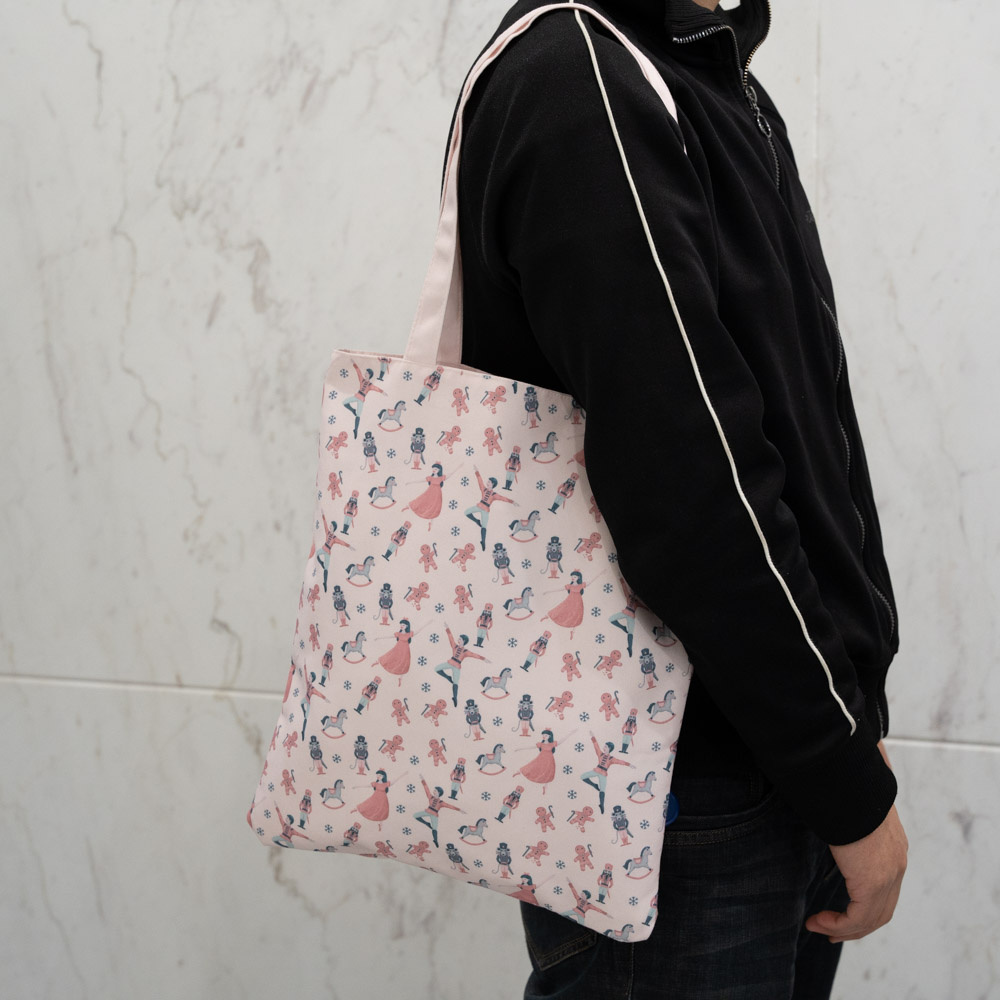 Double Sided 100% Polyester Cotton Canvas Bag - CT23R015