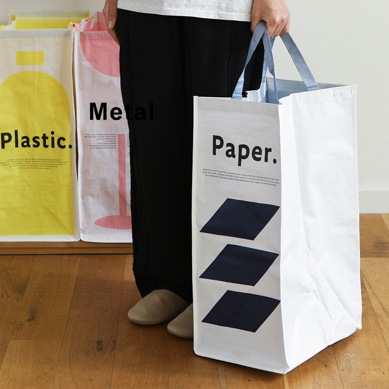 Korea cute design recycled plastic garbage bags hdpe with 100% recycled material - JR22WG04