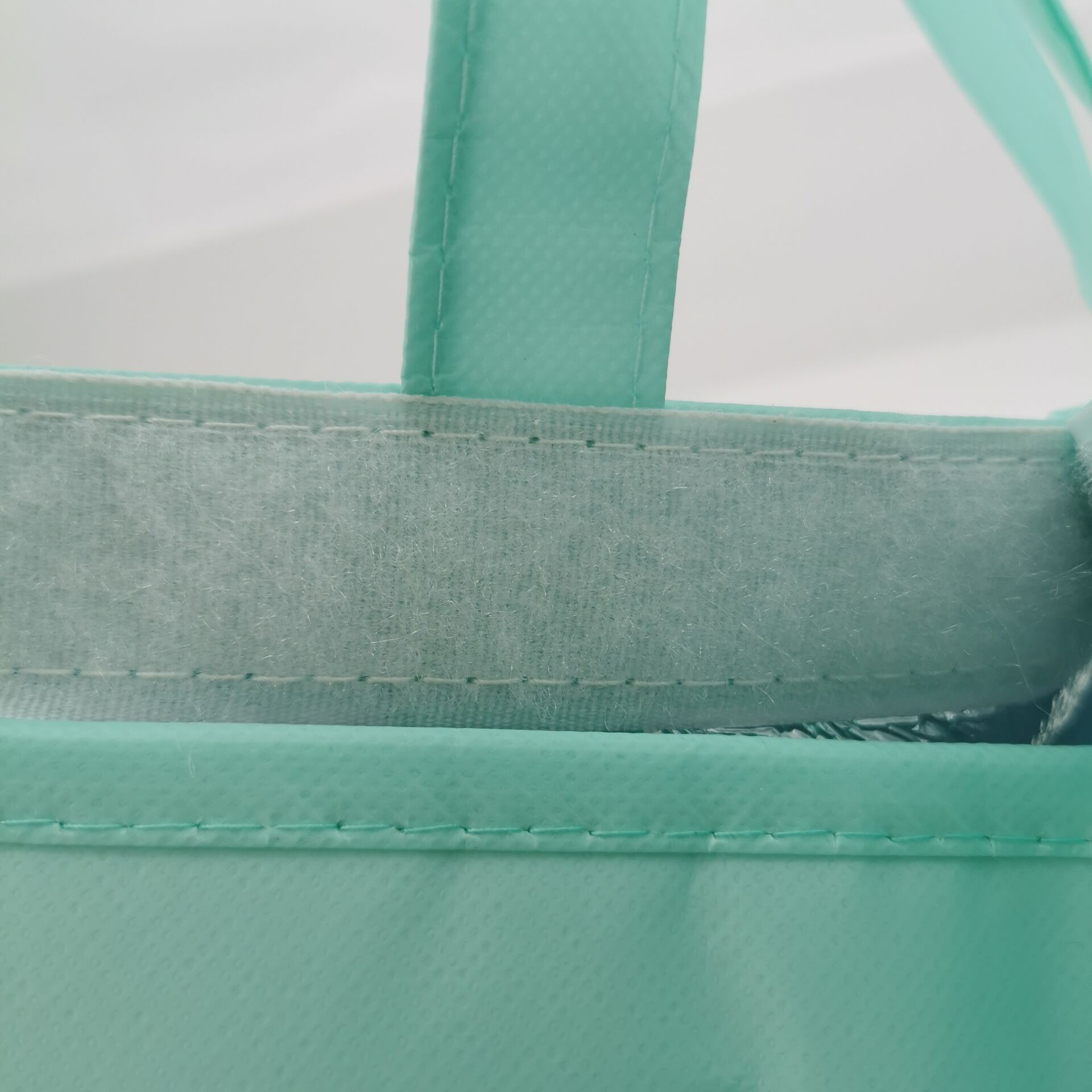 Laminated pp Non Woven Big Laminated Lunch Cooler Bag insulated cooler bag with velcro closure