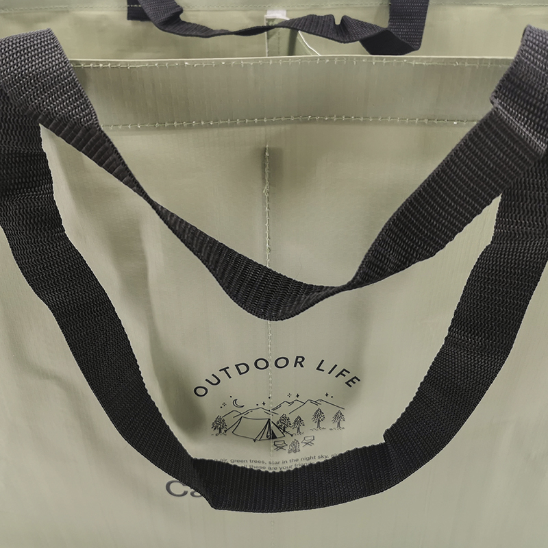Hot Sell Waterproof Customized Printing Outdoor Foldable pp woven Picnic Bag for Camping