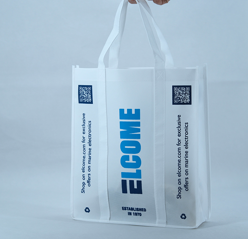 Durable capacity 100gsm white non woven Grocery bags - NWG-2274
