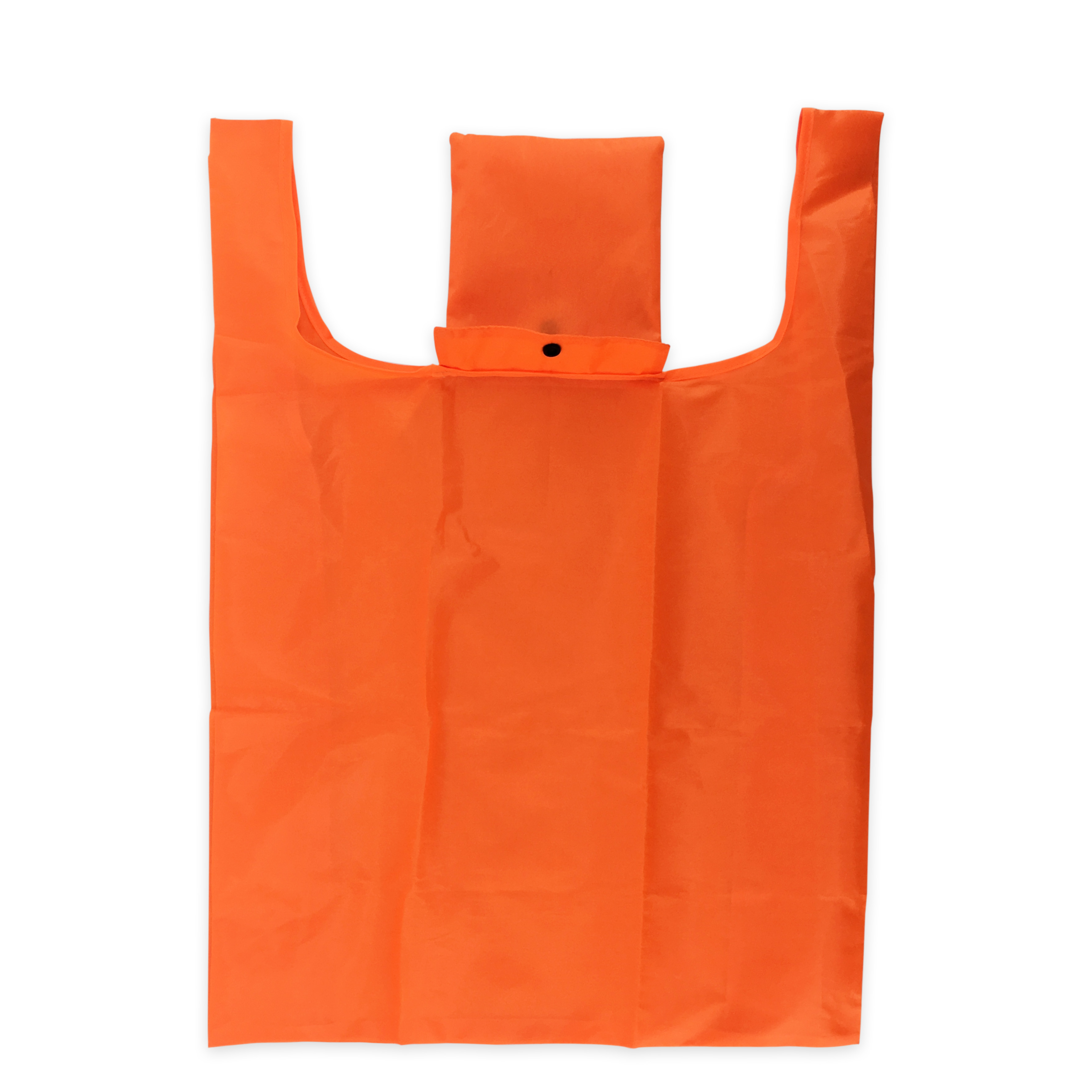 wholesale various colors recycling reusable folding polyester bags for shopping