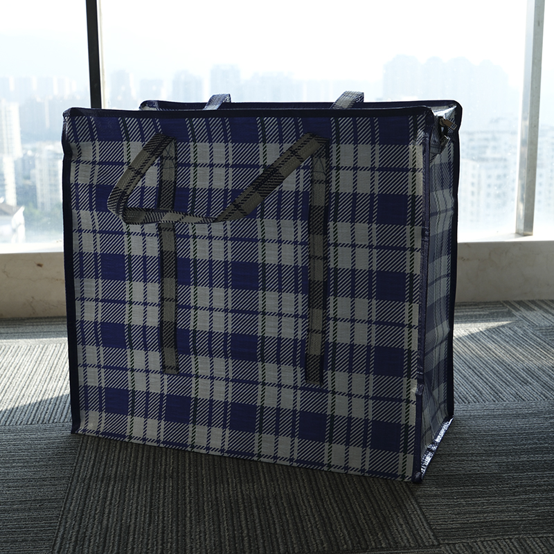 super Large Capacity Jumbo Storage Laundry Reusable Recycle PP Woven sack Bag 50kg with Zipper
