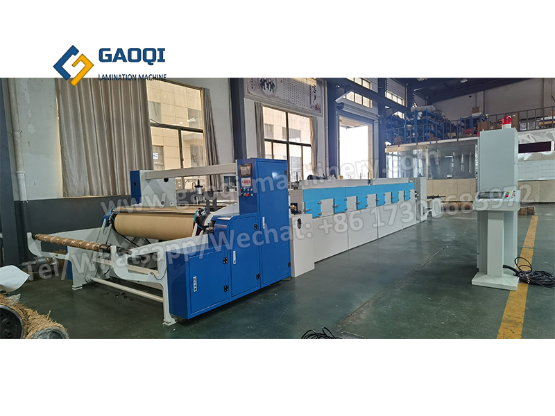 Powder scattering lamination machine