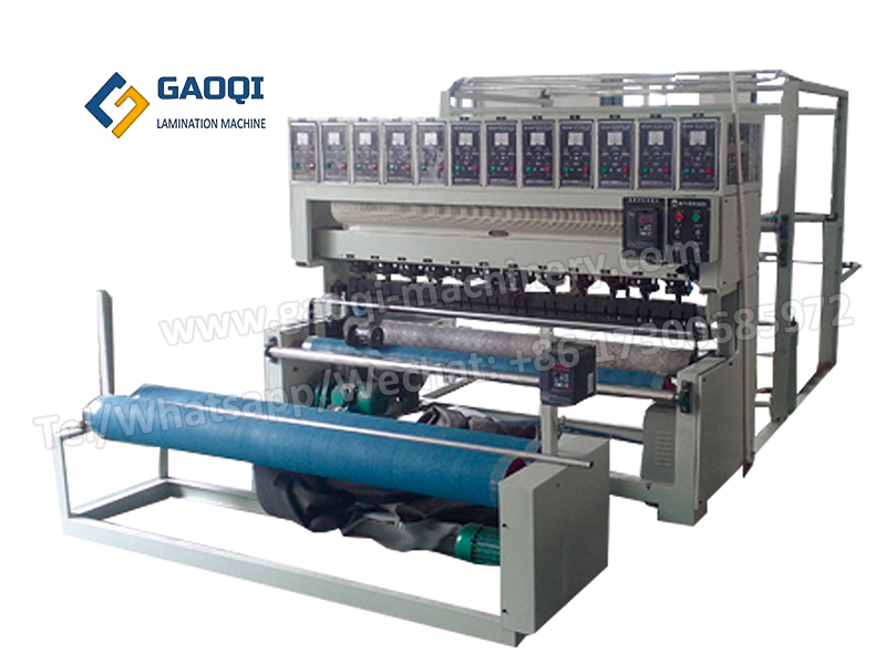 Ultrasonic embossing machine