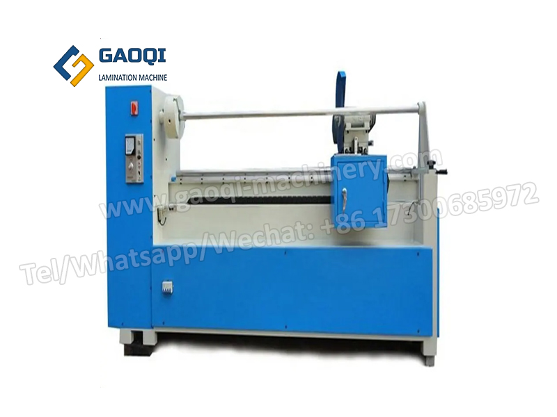 Automatic fabric leather roll strip cutting machine
