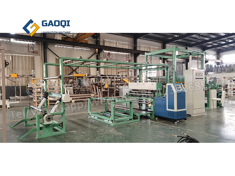 Spraying glue lamination machine