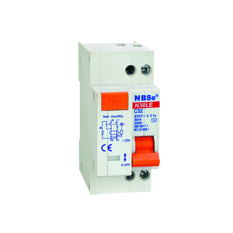230V  Earth leakage circuit breaker 1P+N